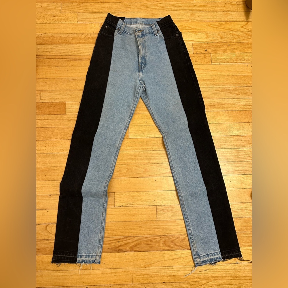 Black & Denim Levi’s reworked jeans